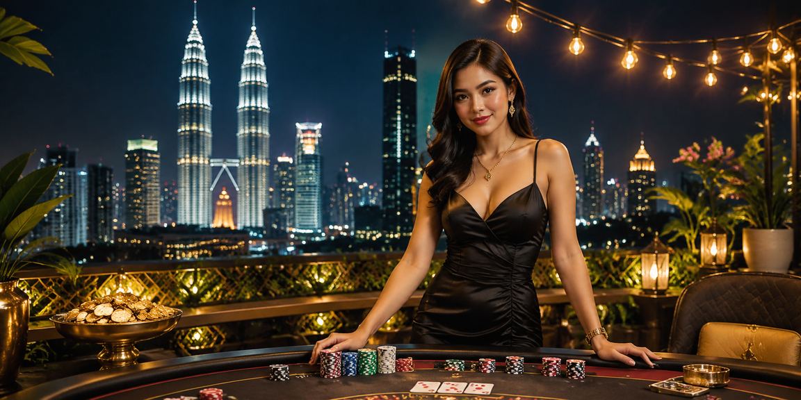 Pemain di Kuala Lumpur bermain Teen Patti dalam talian dengan gaya Melayu moden