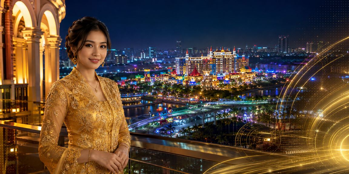 Pemain berbaju kebaya Malaysia bermain pertaruhan dalam talian dengan semangat33